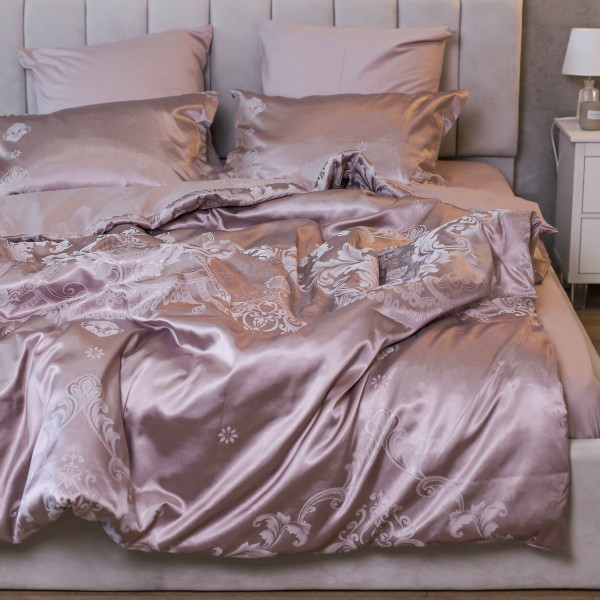 Комплект постільної білизни Tiare Сімейний Сатин Жакард 2202