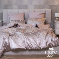 Комплект постельного белья Tiare Евро Сатин Жаккард 2204