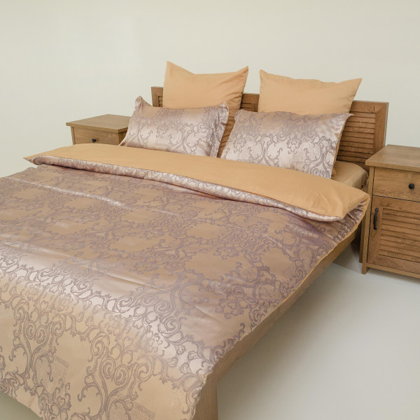 Комплект постельного белья Tiare Евро Сатин Жаккард 2206