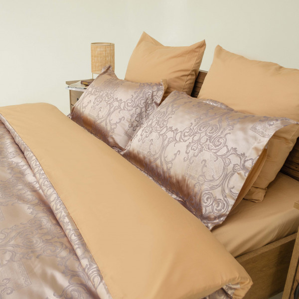 Комплект постельного белья Tiare Евро Сатин Жаккард 2206