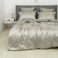 Комплект постільної білизни Tiare Євро Сатин Жакард 2319