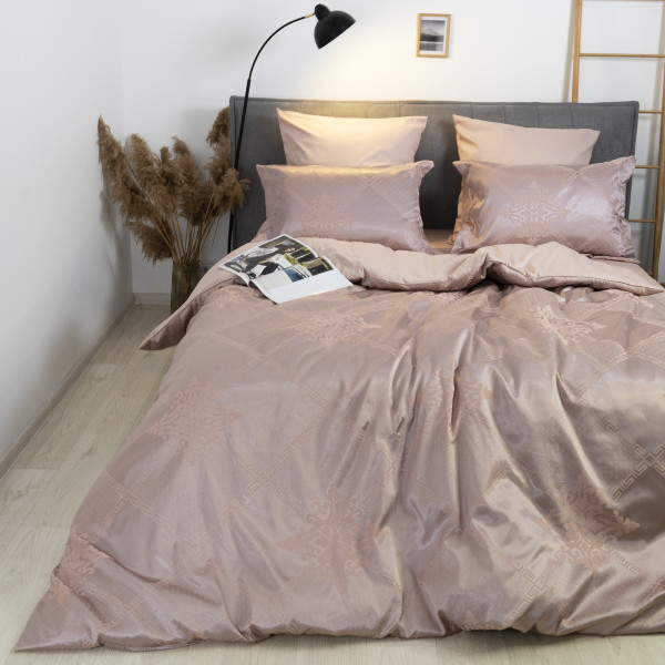 Комплект постельного белья Tiare Евро Сатин Жаккард 2320