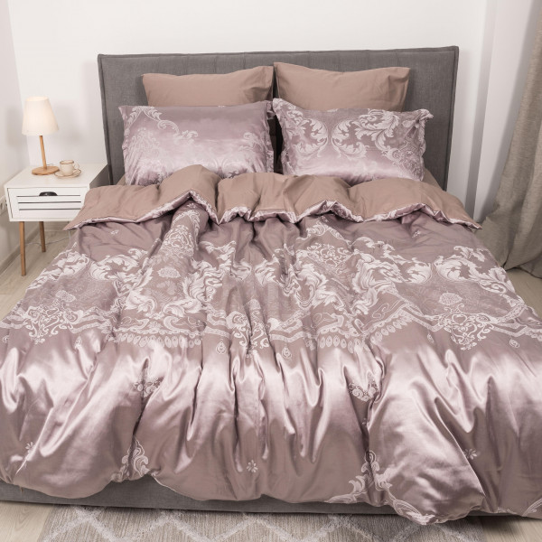 Комплект постельного белья Tiare Евро Сатин Жаккард 2322