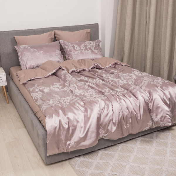 Комплект постельного белья Tiare Евро Сатин Жаккард 2322