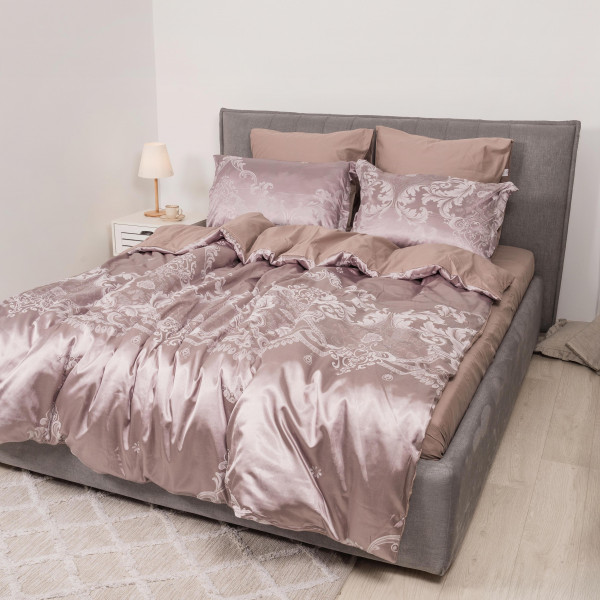 Комплект постельного белья Tiare Евро Сатин Жаккард 2322