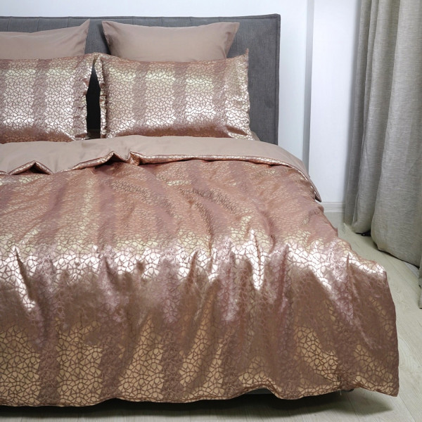 Комплект постельного белья Tiare Евро Сатин Жаккард 2423