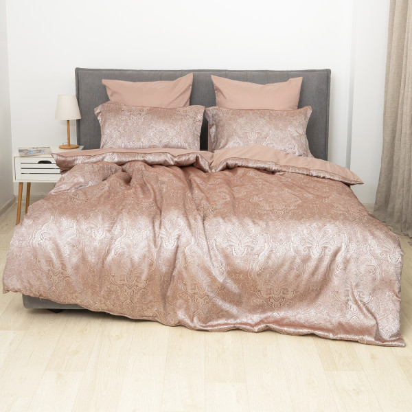 Комплект постельного белья Tiare Евро Сатин Жаккард 2424