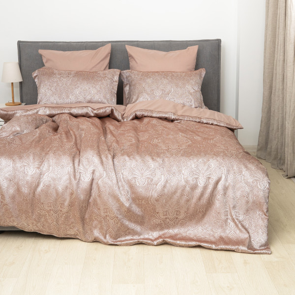 Комплект постельного белья Tiare Евро Сатин Жаккард 2424