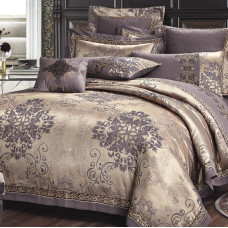 Комплект постельного белья Tiare Семейный Сатин Жаккард 2426