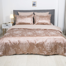 Комплект постельного белья Tiare Семейный Сатин Жаккард 2431