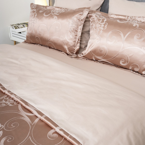 Комплект постельного белья Tiare Евро Сатин Жаккард 2431