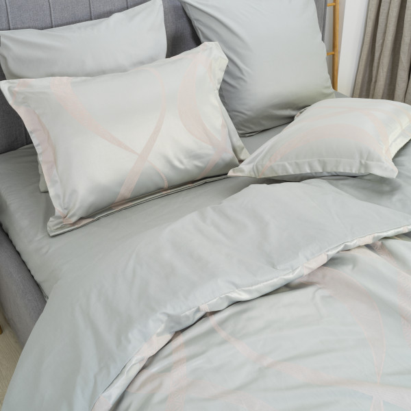 Комплект постельного белья Tiare Семейный Сатин Жаккард 2434