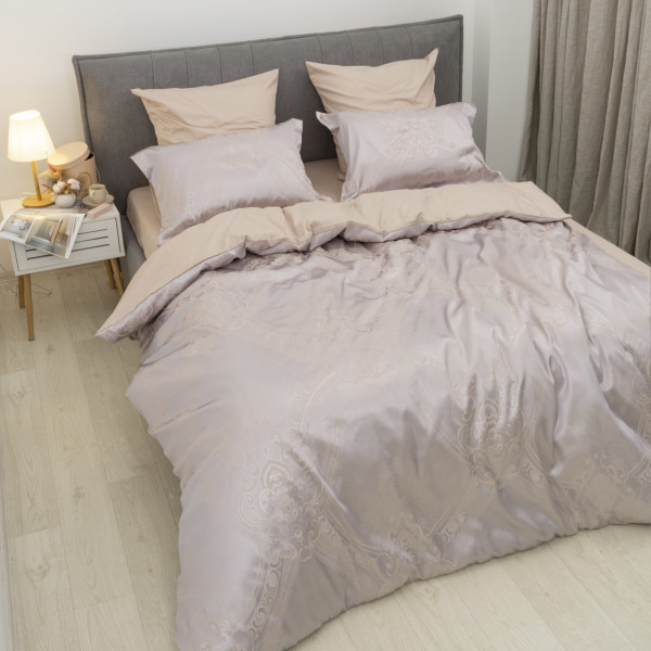 Комплект постельного белья Tiare Семейный Сатин Жаккард 2436