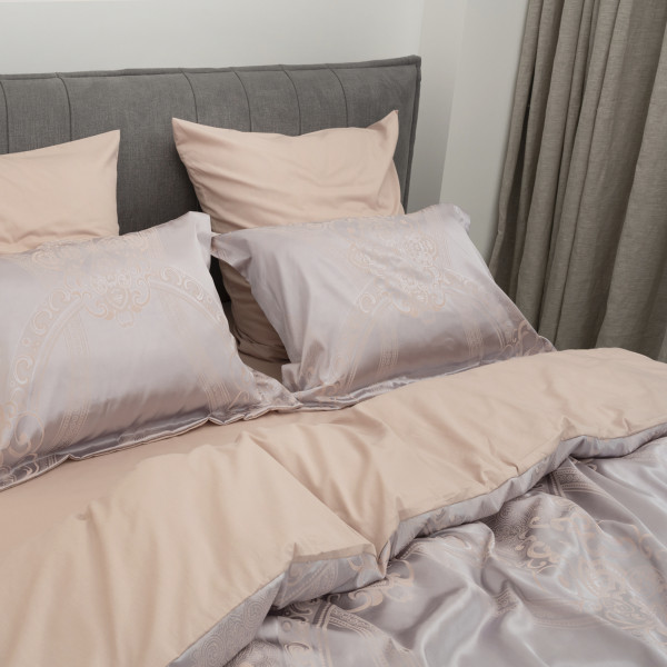 Комплект постельного белья Tiare Семейный Сатин Жаккард 2436