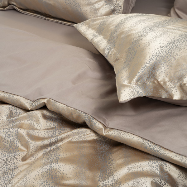 Комплект постільної білизни Tiare Євро Сатин Жакард 2437