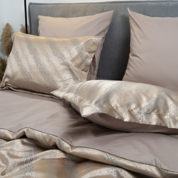 Комплект постільної білизни Tiare Євро Сатин Жакард 2437