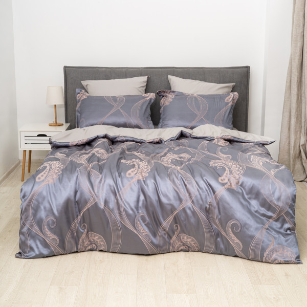 Комплект постельного белья Tiare Семейный Сатин Жаккард 2438