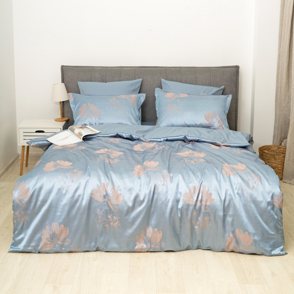 Комплект постельного белья Tiare Евро Сатин Жаккард 2540