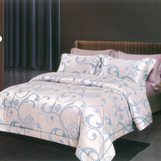 Комплект постельного белья Tiare Евро Сатин Жаккард 2541