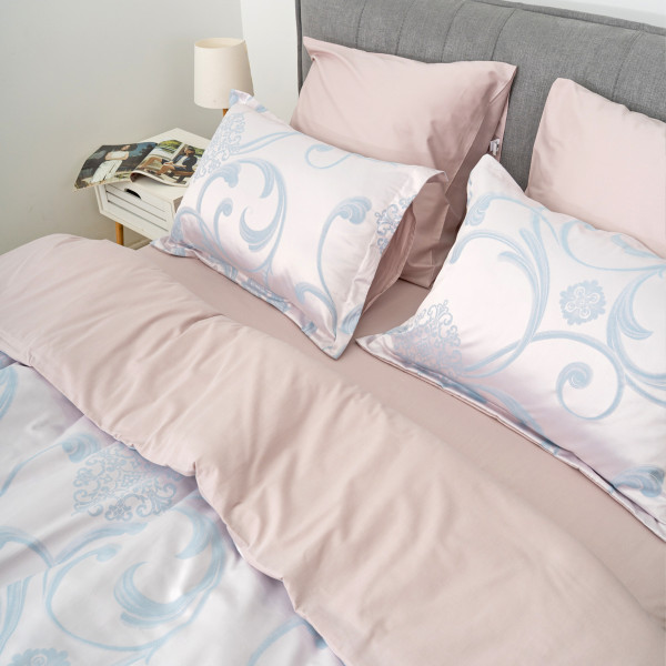 Комплект постільної білизни Tiare Сімейний Сатин Жакард 2541