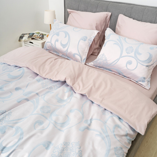 Комплект постільної білизни Tiare Сімейний Сатин Жакард 2541