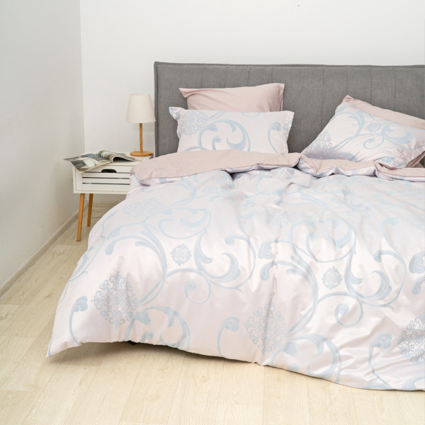 Комплект постільної білизни Tiare Сімейний Сатин Жакард 2541