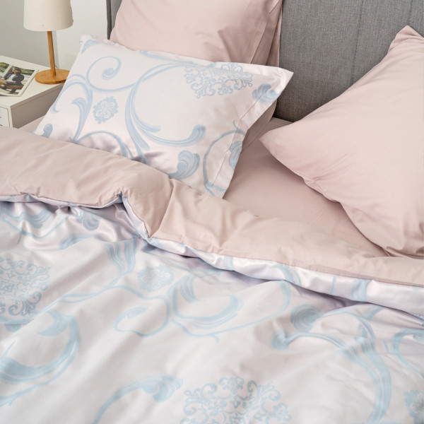 Комплект постільної білизни Tiare Сімейний Сатин Жакард 2541