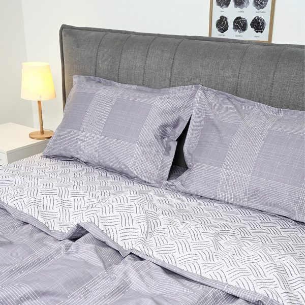 Комплект постільної білизни Tiare Євро Сатин Люкс 126