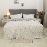 Комплект постільної білизни Tiare Сімейний Сатин Люкс 141