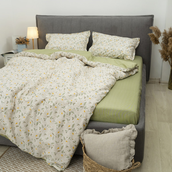 Комплект постельного белья Tiare Семейный Сатин Люкс 142