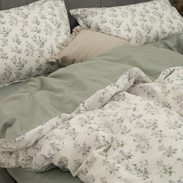 Комплект постельного белья Tiare Семейный Сатин Люкс 149