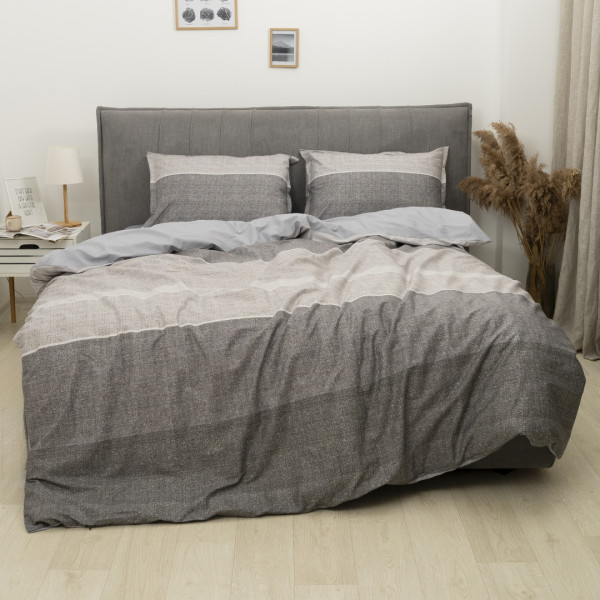 Полукомплект постельного белья Viluta Евро Сатин Luxe (Пододеяльник 200х220 + наволочки 50х70 - 2 шт.) 156