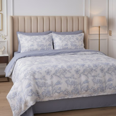 Комплект постельного белья Tiare Семейный Сатин Luxe 191