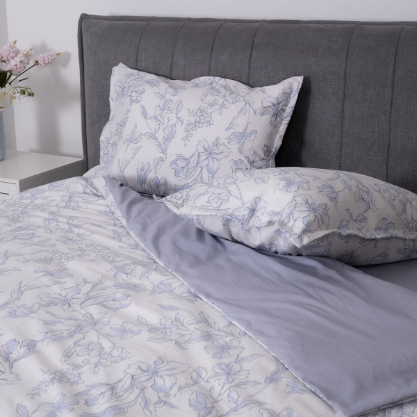 Комплект постельного белья Tiare Евро Сатин Luxe 191