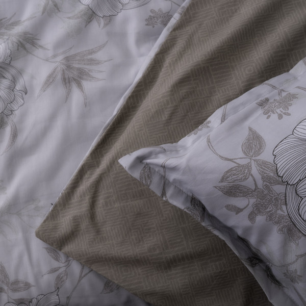 Комплект постельного белья Tiare Евро Сатин Luxe 203