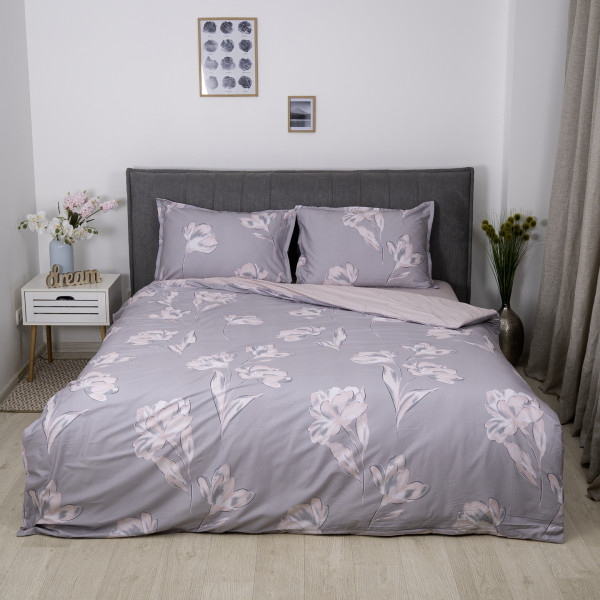 Комплект постельного белья Tiare Семейный Сатин Luxe 205