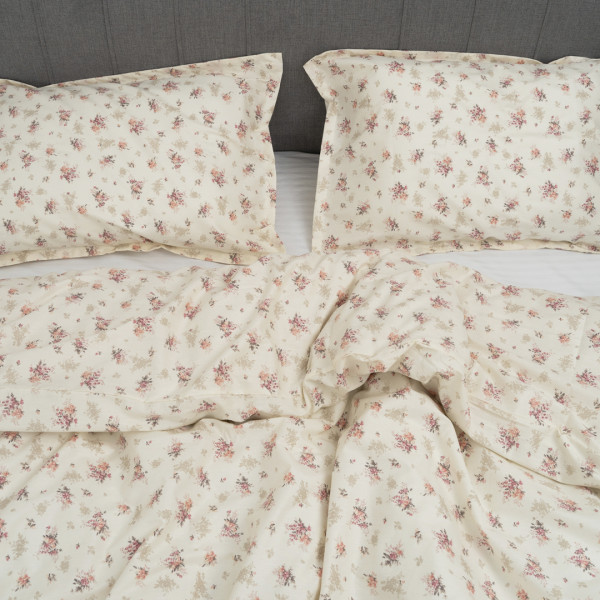 Полукомплект постельного белья Viluta Евро Сатин Luxe (Пододеяльник 200х220 + наволочки 50х70 - 2 шт.) 140