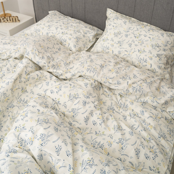 Полукомплект постельного белья Viluta Евро Сатин Luxe (Пододеяльник 200х220 + наволочки 50х70 - 2 шт.) 141