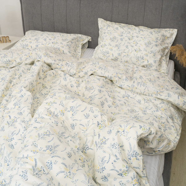 Полукомплект постельного белья Viluta Евро Сатин Luxe (Пододеяльник 200х220 + наволочки 50х70 - 2 шт.) 141