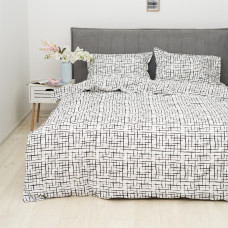 Полукомплект постельного белья Viluta Евро Сатин Luxe (Пододеяльник 200х220 + наволочки 50х70 - 2 шт.) 144