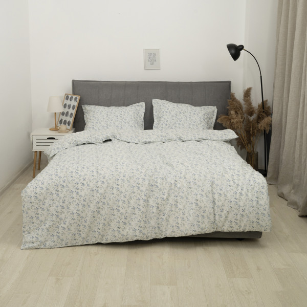 Полукомплект постельного белья Viluta Евро Сатин Luxe (Пододеяльник 200х220 + наволочки 50х70 - 2 шт.) 146