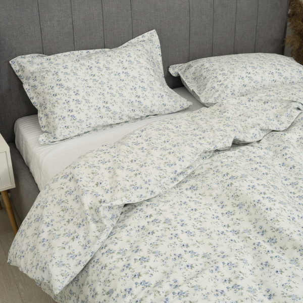 Полукомплект постельного белья Viluta Евро Сатин Luxe (Пододеяльник 200х220 + наволочки 50х70 - 2 шт.) 146