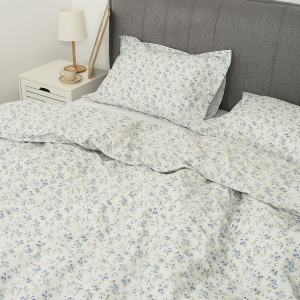 Полукомплект постельного белья Viluta Евро Сатин Luxe (Пододеяльник 200х220 + наволочки 50х70 - 2 шт.) 146