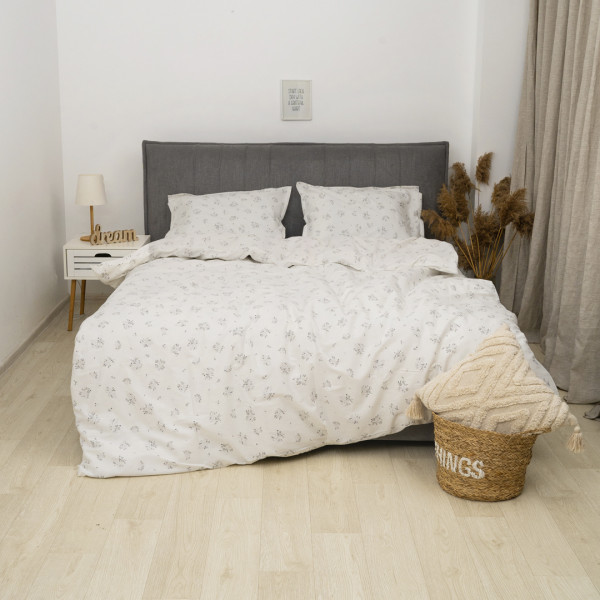 Полукомплект постельного белья Viluta Евро Сатин Luxe (Пододеяльник 200х220 + наволочки 50х70 - 2 шт.) 147