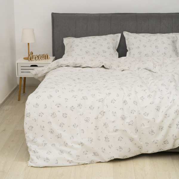 Полукомплект постельного белья Viluta Евро Сатин Luxe (Пододеяльник 200х220 + наволочки 50х70 - 2 шт.) 147