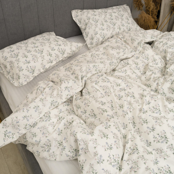 Полукомплект постельного белья Viluta Евро Сатин Luxe (Пододеяльник 200х220 + наволочки 50х70 - 2 шт.) 149