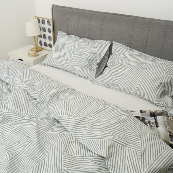 Полукомплект постельного белья Viluta Евро Сатин Luxe (Пододеяльник 200х220 + наволочки 50х70 - 2 шт.) 150