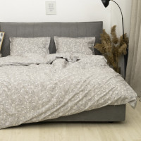 Полукомплект постельного белья Viluta Евро Сатин Luxe (Пододеяльник 200х220 + наволочки 50х70 - 2 шт.) 151