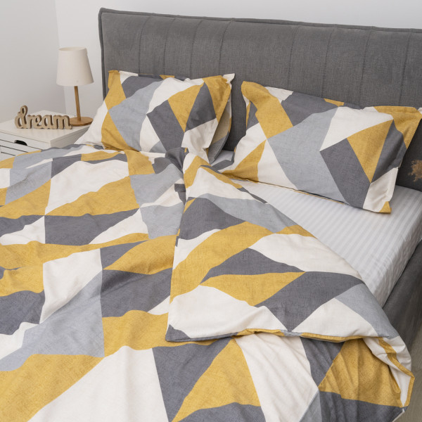 Полукомплект постельного белья Viluta Евро Сатин Luxe (Пододеяльник 200х220 + наволочки 50х70 - 2 шт.) 152