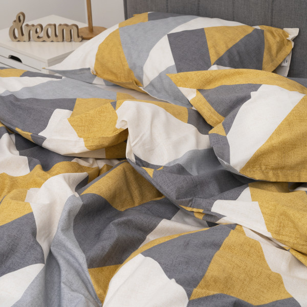 Полукомплект постельного белья Viluta Евро Сатин Luxe (Пододеяльник 200х220 + наволочки 50х70 - 2 шт.) 152